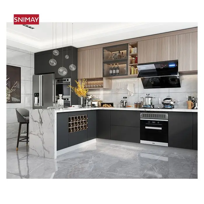 Китайская фабрика предлагает недорогие кухонные шкафы малого размера из МДФ