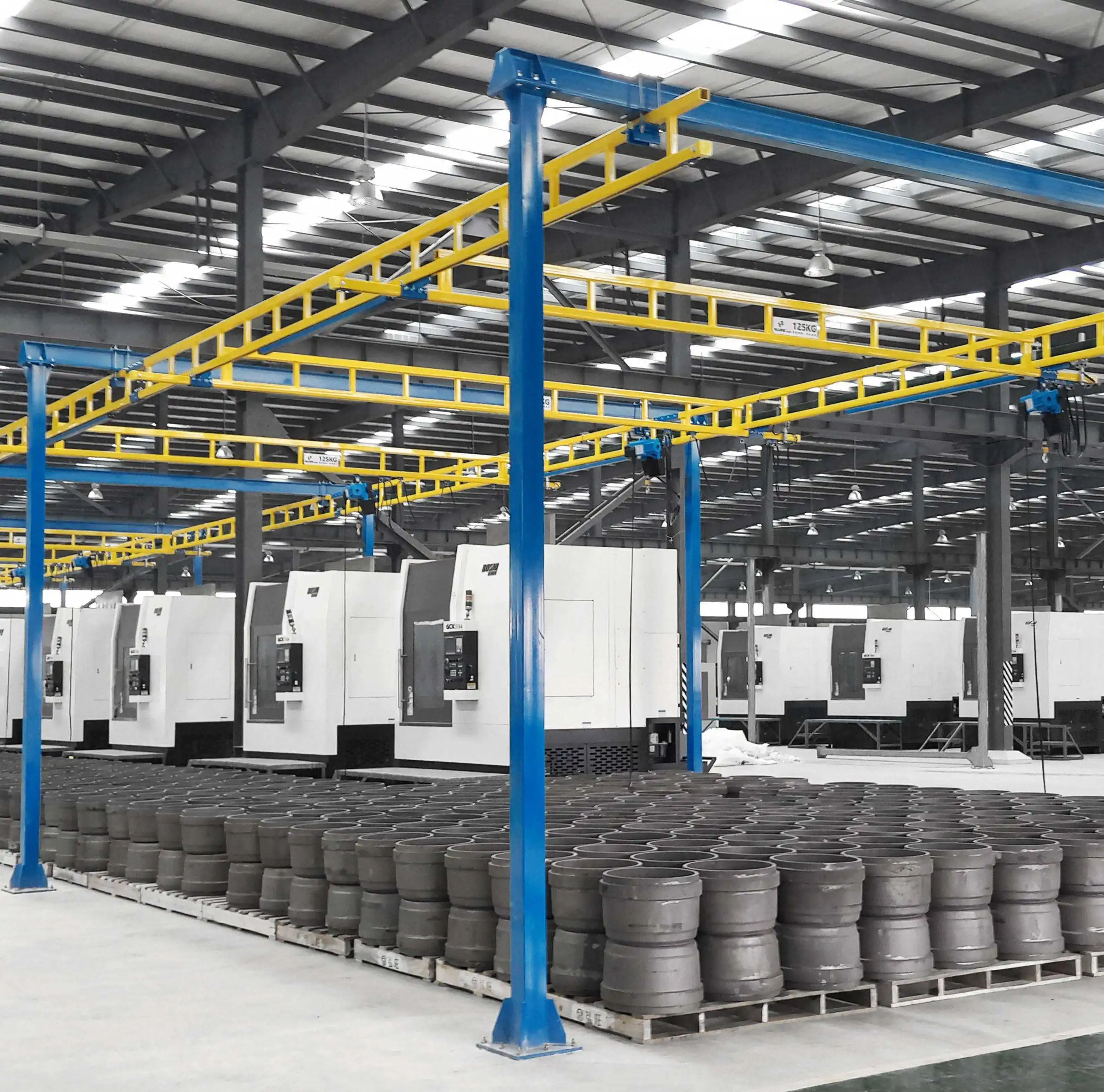 Customized Mini Light Crane Type Bridge Cranes Double Girder Overhead Crane