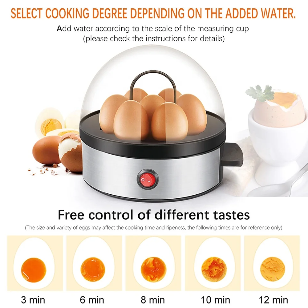 Multifunctional Mini Egg steamer home appliance gift breakfast