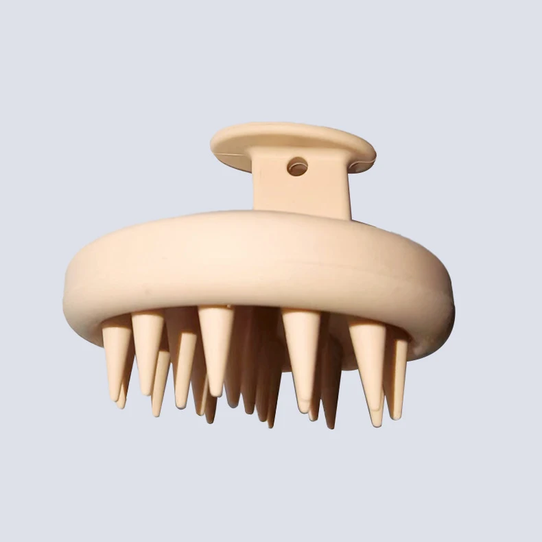 100% Food Grade Silicone Scalp Massage Hair Shampoo Scalp Brush