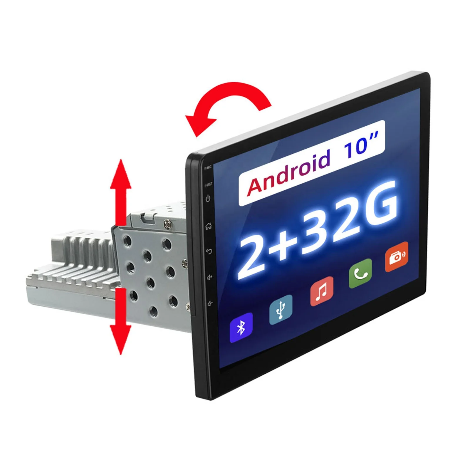 Jmance Universal 10Inch 2Gb+32Gb Android9.1 Adjustable Gps Navigator 1 Din Auroradio Autostereo Touch Car Andriod Gps