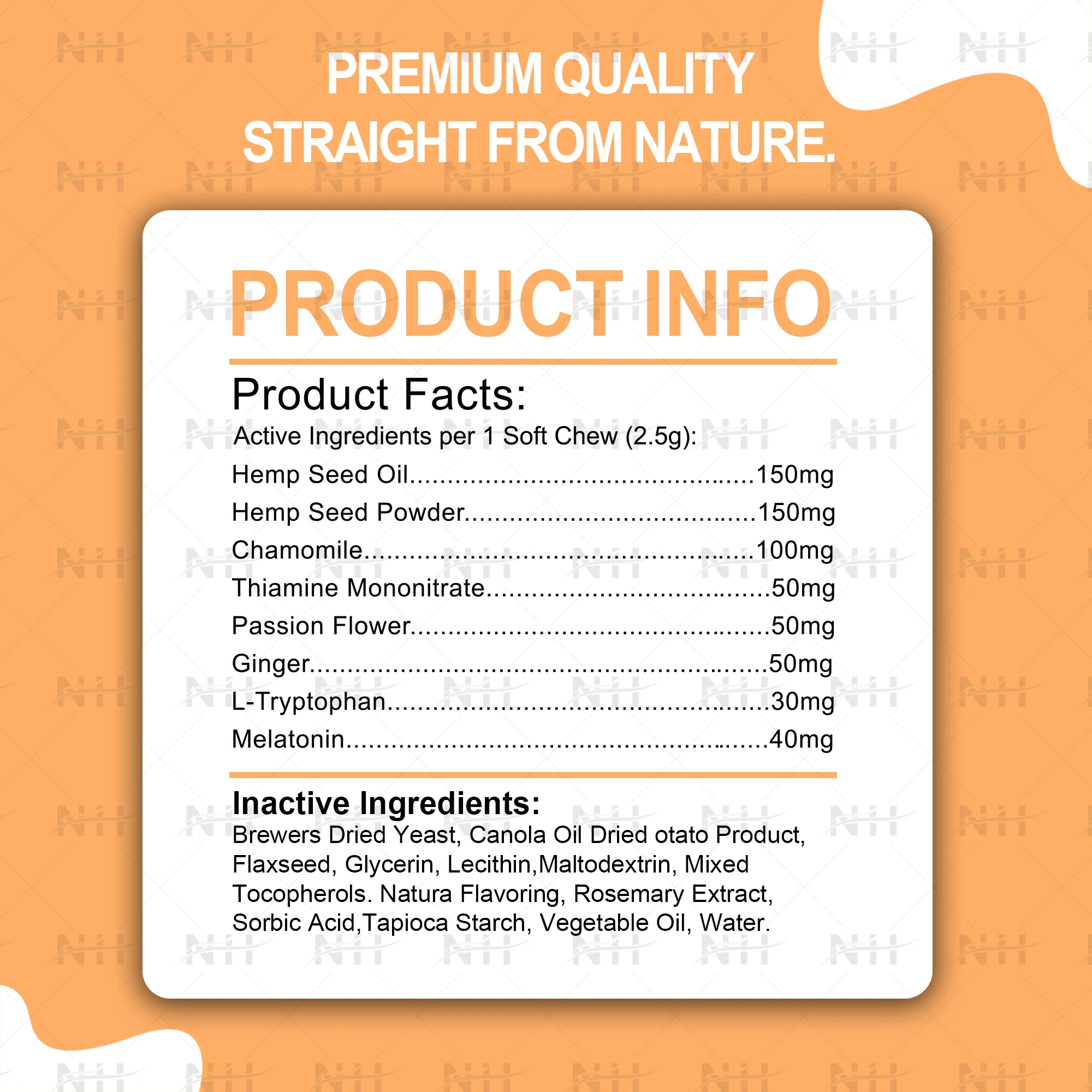 Sleep Chews for Dogs,Soothing Snacks for Stress & Dog Anxiety Relief ,Dog Treats for Separation Anxiety Relief for All Breeds