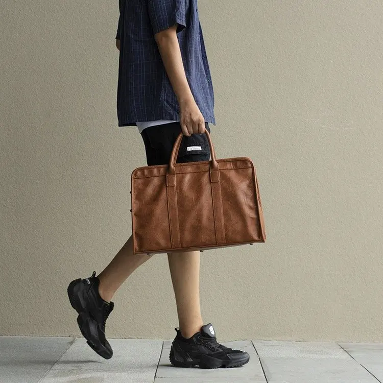 
Высококачественная Мужская багажная сумка, Дорожный чемодан в Западном популярном стиле, мужская деловая сумка-тоут, Спортивная дорожная сумка для спортзала 