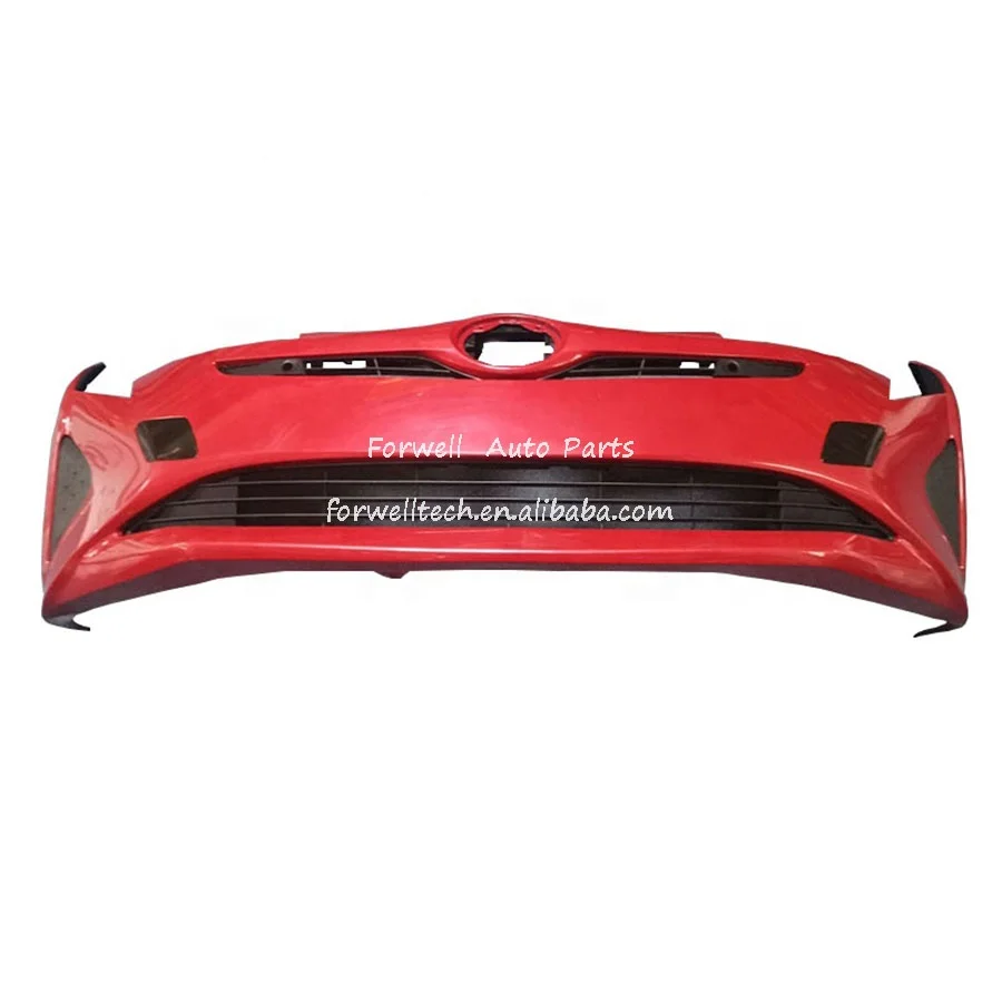 Body Kit Acccessory Cover Auto Car Front Bumper For 2016 2017 2018 2019 2020 2021 TOYOTA Prius