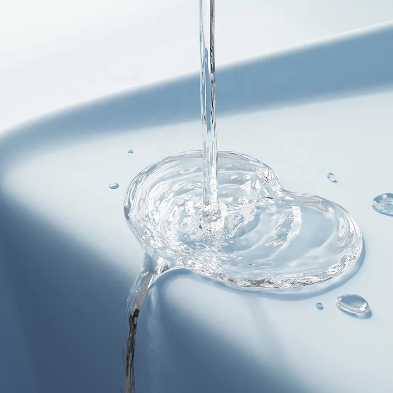 Modern Waterproof Lining Mildew-Proof Peva Plastic Solid Color Spots Shower Curtain