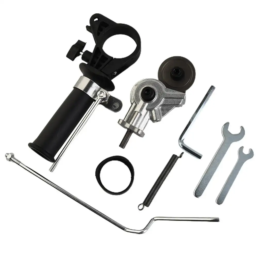 Electric Drill Plate Cutter Double-Head Sheet Metal Nibbler Saw Cutting Tools for Cutting Iron Steel Copper Aluminum