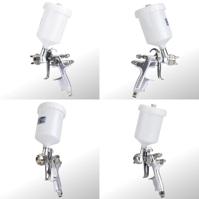 RONGPENG R802 User-friendly Heavy Duty Star Spray Gun HVLP Professional 3.0-3.9cfm Colour Box Aluminum Gravity