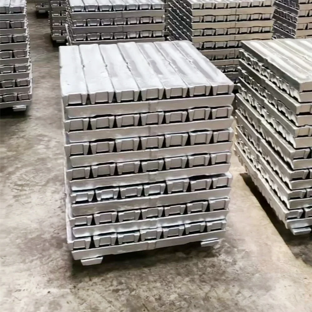China manufacturer custom high quality cheap durable silvery aluminium ingot ADC12