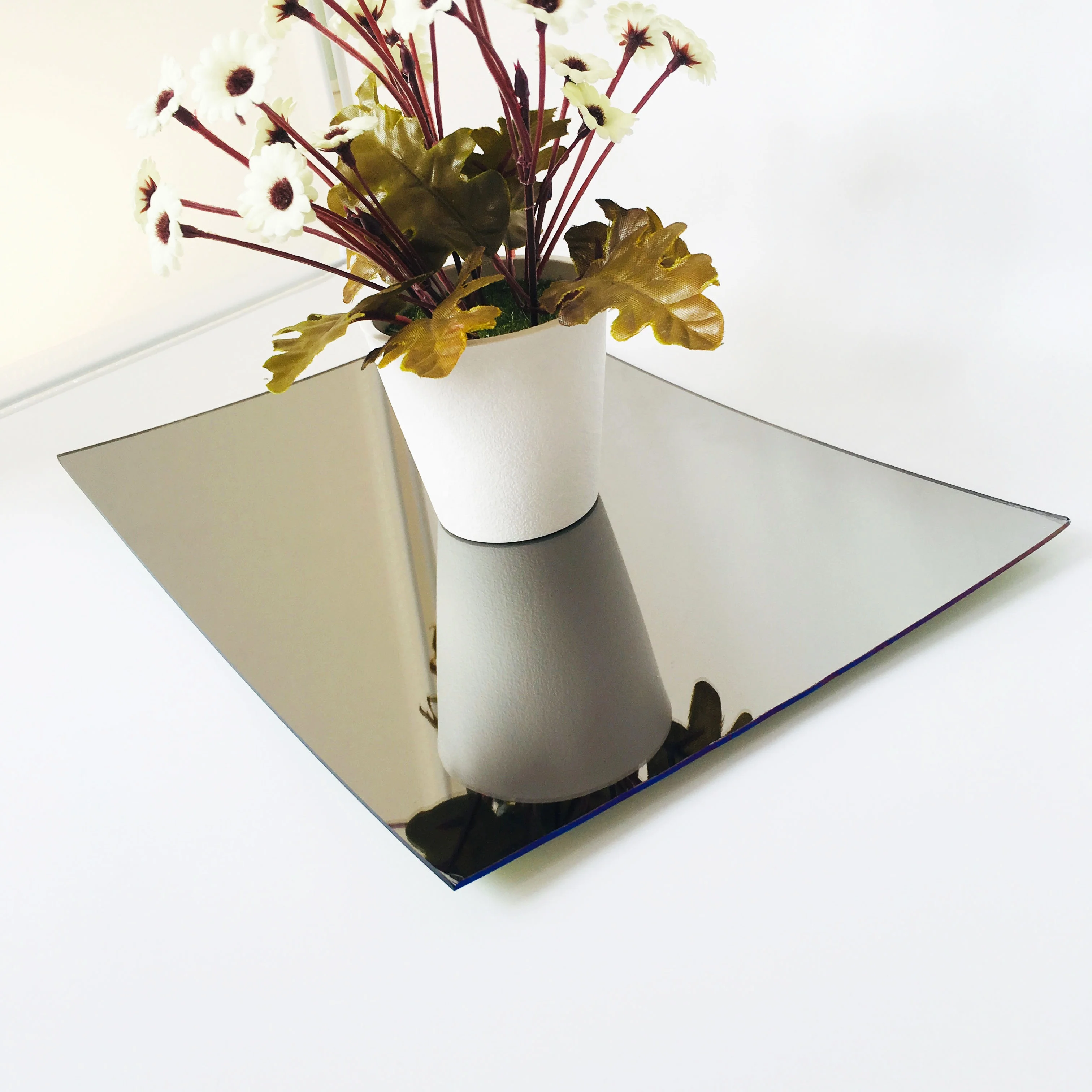 1.8mm car convex chrome sheet mirror glass