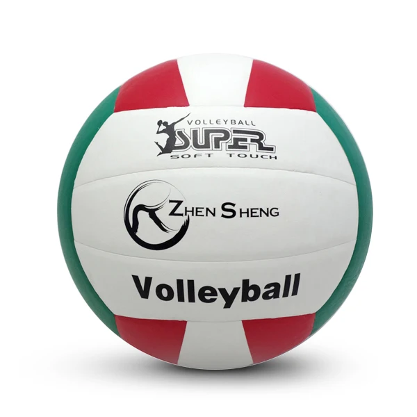 Zhensheng Best Quality Custom Printed Colorful Laminated Volleyball Ball Size 5 4 for Training or Match