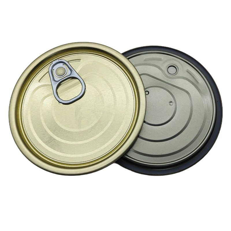 Круглые рыбные консервные банки 300 #73 мм металлические с крышками консервированные пищевые продукты