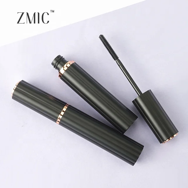 Flower Shape Mascara Tubes Black and Rose Gold Makeup Mascara Tubes with Silicone Brush Mascara Wand Tube 16ml