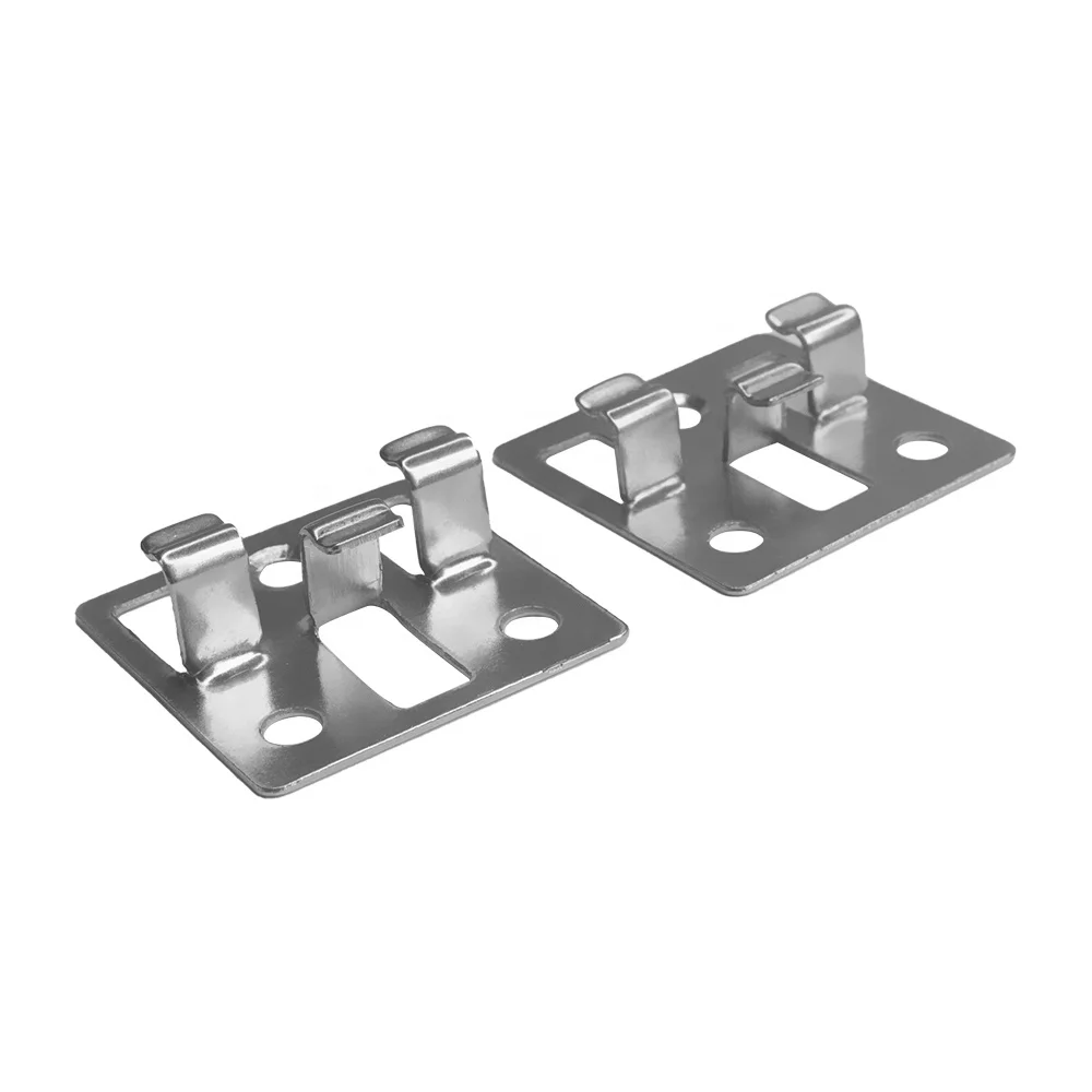 Stainless steel rust-proof 304 metal fasteners with screws outdoor floor clip spacers
