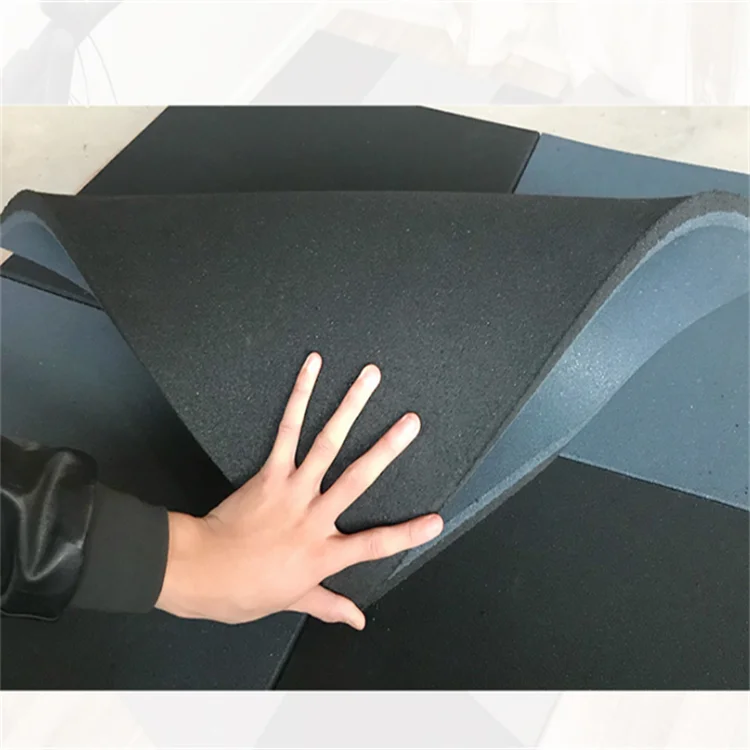 
Anti-Microbial gym floor mat Rubber Outdoor Rubber Gym Flooring 