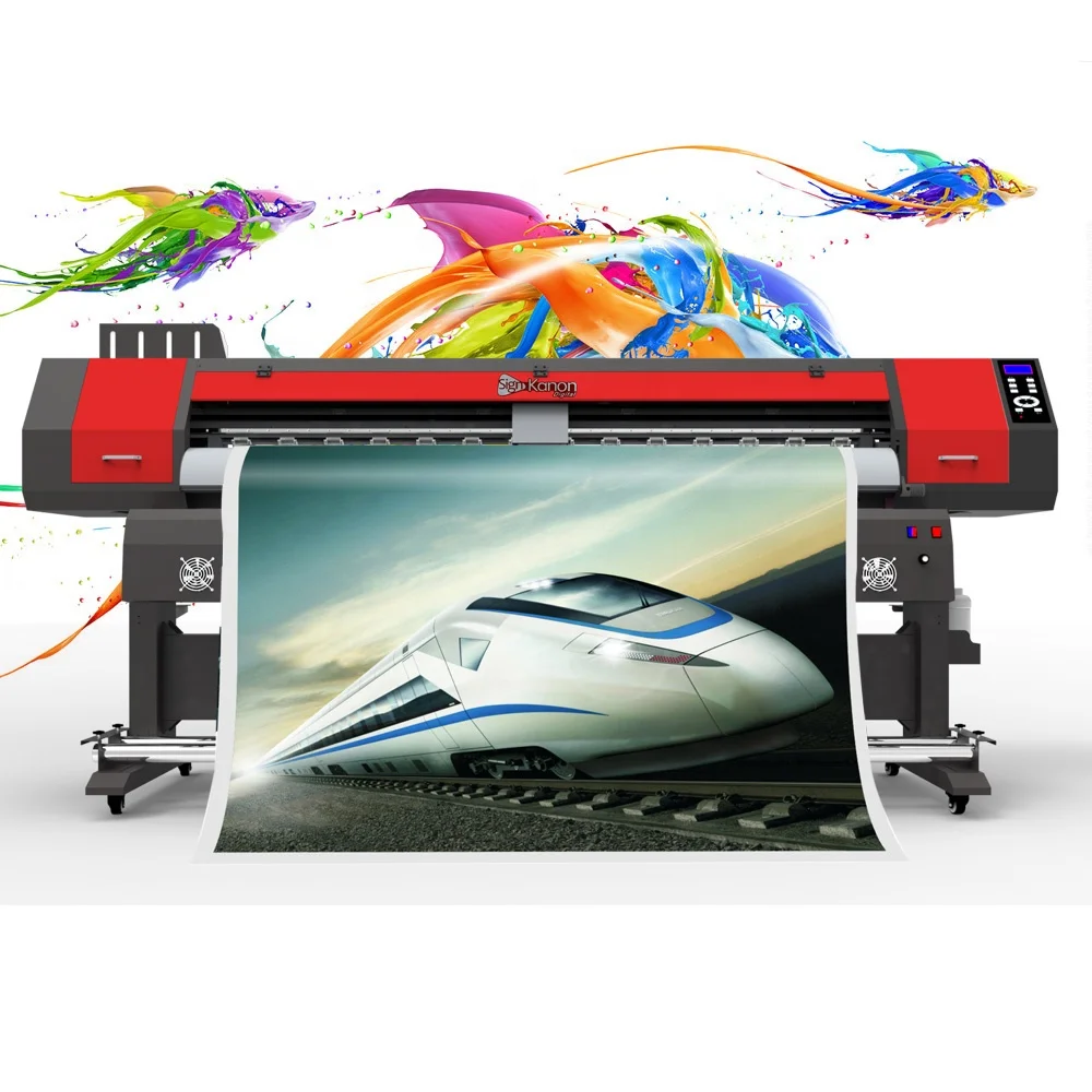 Signkanon i3200 xp600 dx5 4720 6 футов 1,8 м экологически чистый принтер Гибкая печатная машина для баннеров