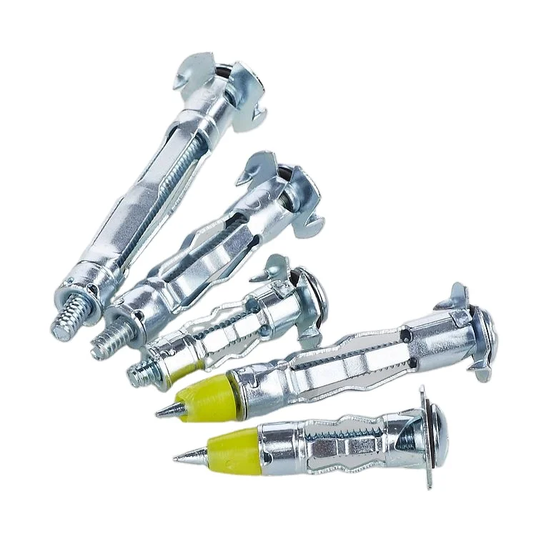 Заводской изоляционный расширительный анкер, крепежные винты для мебели, гипсокартонные настенные заглушки, якорь