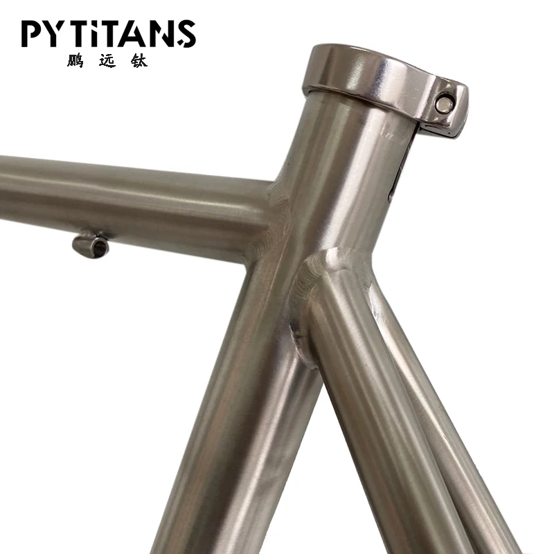 Распродажа, дешевая титановая рама для шоссейного велосипеда PYTITANS