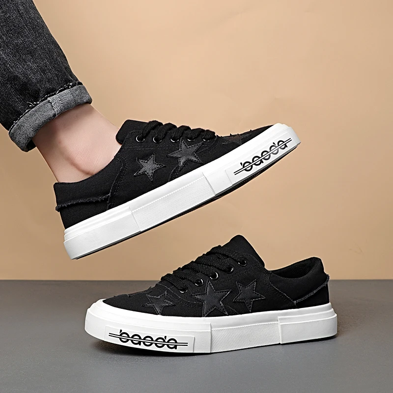 Diamond Sport Hot Selling Customize 2024 Fashion Graffiti Casual Canvas Shoes Vulcanized Shoes for Men