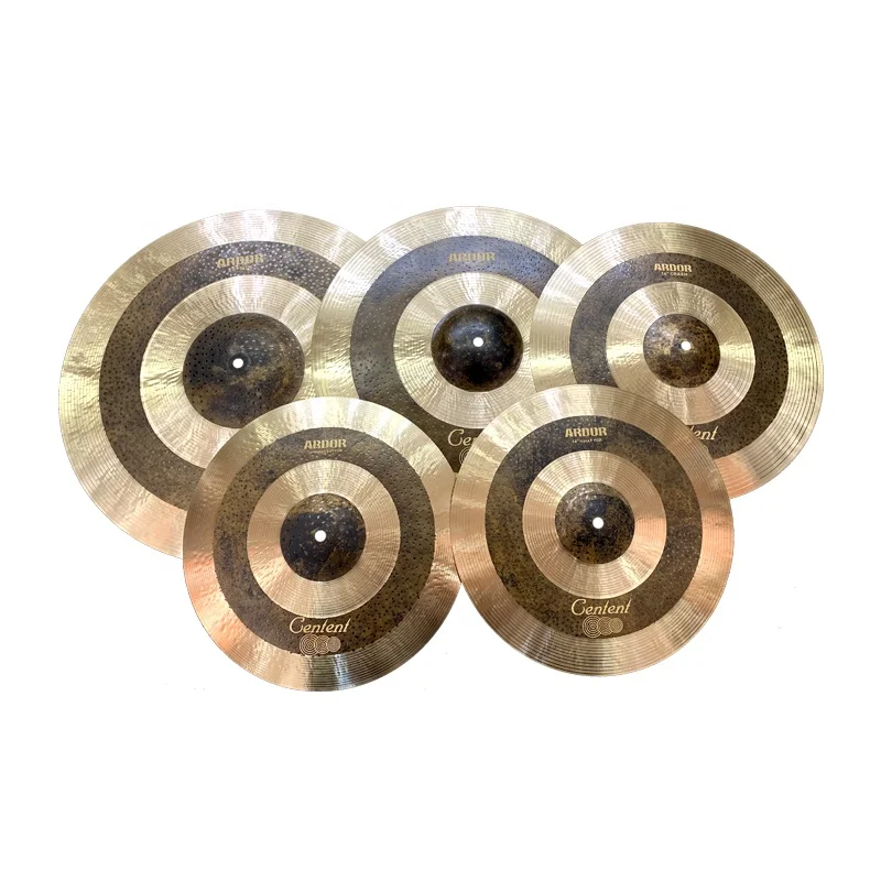 Top-Rated Centent B20 Ardor Cymbals  5-Piece Artisan Handmade Set