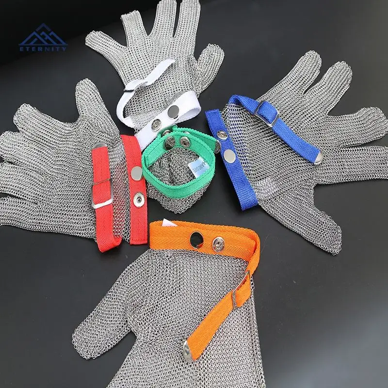 Stainless Steel Chain Mail Mesh Anti Cut Proof Metal Chain  stainless steel anti cut