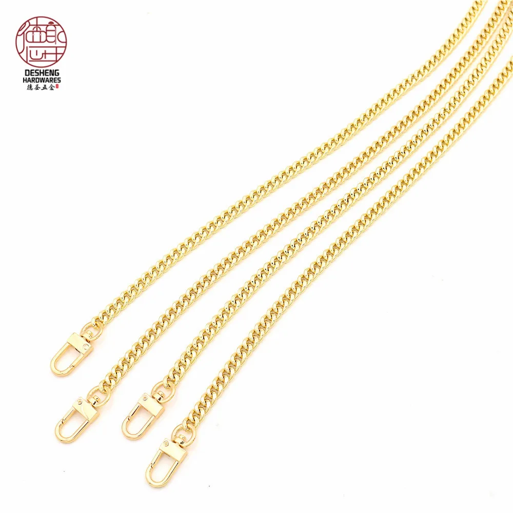 Handbag Accessories Metal Bag Chain 2mm Women Density Shoulder Chain For Belt Strap