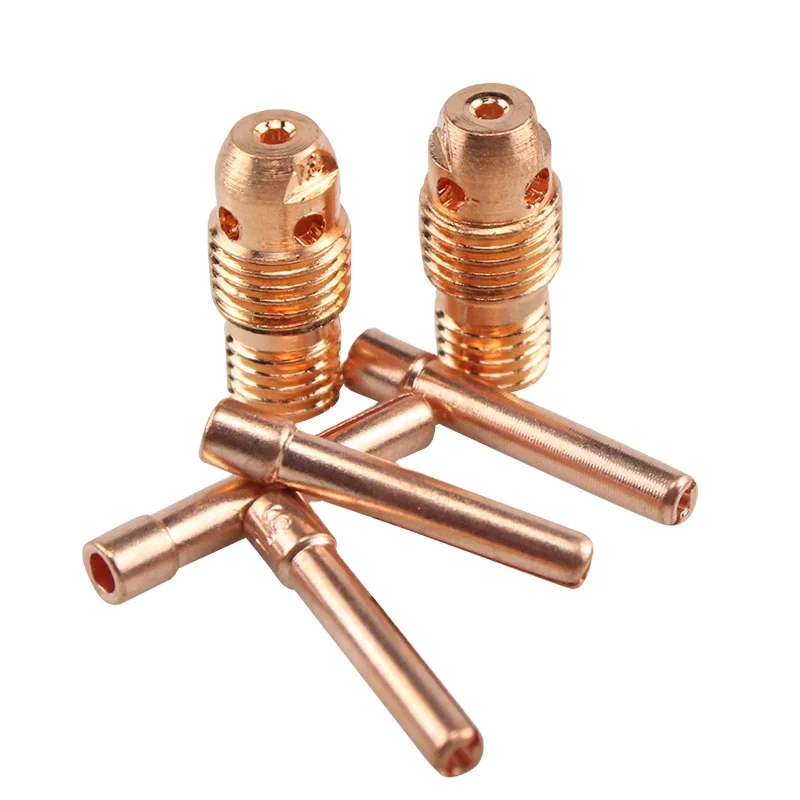 20Pcs Argon Welding TIG Inverter DC Welding Machine 0.5mm/1.0mm/2.0mm/2.4mm TIG Tungsten WP9 WP20 Collet Body and Collet