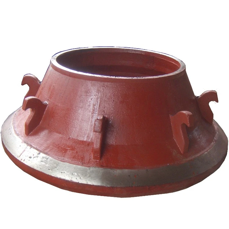 High quality Ore mining concave and mantle bowl liner for telsmith cone crusher parts Casting Parts
