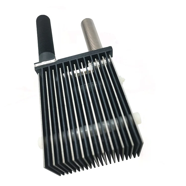 Gr5 Gr2 Wholesale Ruthenium-Iridium Coated Titanium Electrodes For Sodium Hypochlorite Generator 1Mm 2Mm Balls Machined Parts