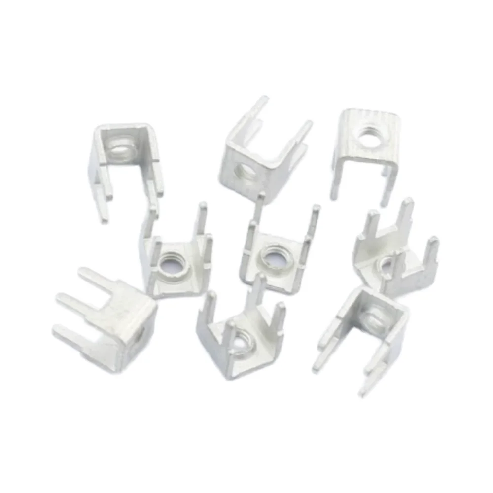 High Power Pure Copper Welded Nickel & Tin Plated PCB Terminal Tin Plated Welding Terminal Screw for Sheet Metal Fabrication