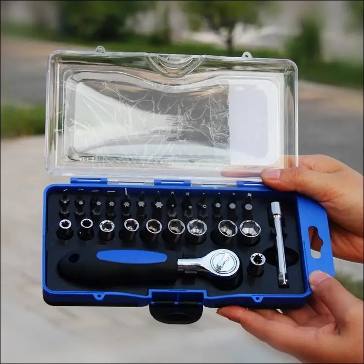 
38 pcs Hotselling home tools household tool set mini tools kit 