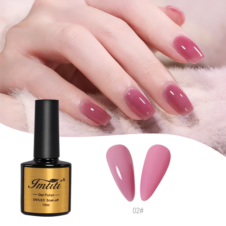 IMTITI Soak Off Nail Gel Polish Salon Manicure Use Pink Nude Tones High Odorless Pigment Organic Enamel Uv Gel Nail Polish