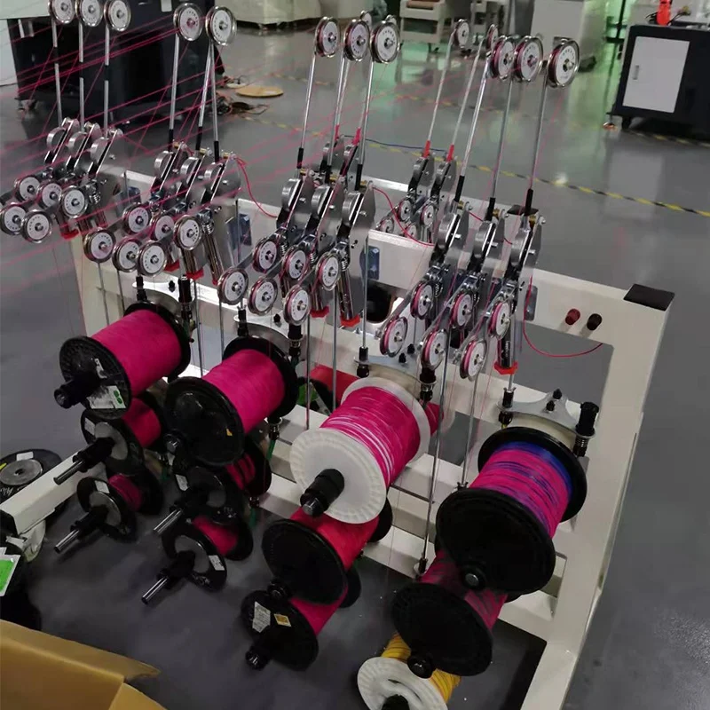 Automatic Cable Feeding Machine Eastontech Multiaxis Wire Spool Tension Frame Multi-spool Wire Dereeler with Brake Control 250mm