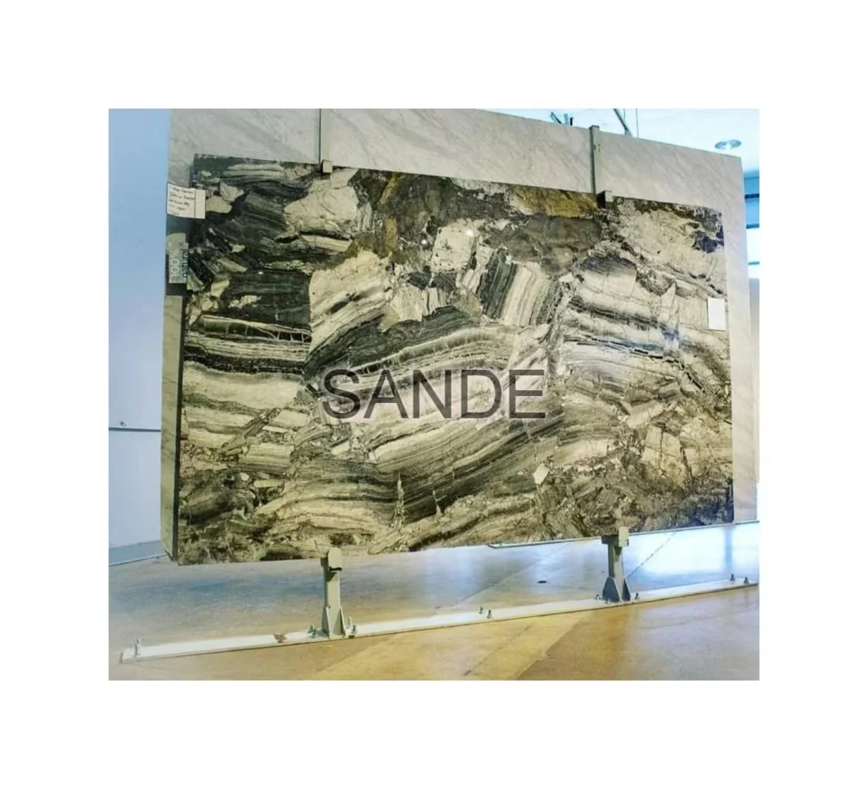SANDE Sale Artificial Granite Marble Look Slab Plant Slate Display rack Tile Quartz Stone Rack