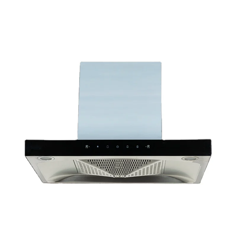 Kitchen appliance cooker hood stainless steel chimney touch switch extractor range hood Strong ventilation smoke exhaust hood