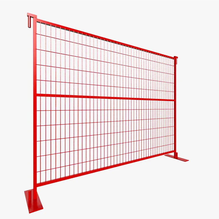 Canada Movable Galvanized Temporary Fence Panel/Welded Wire Temp Fence temp construction fence