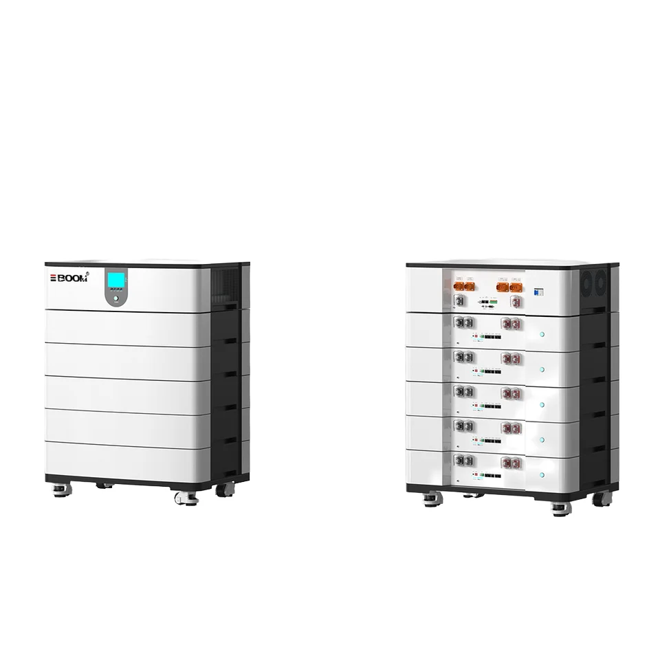 LiFePO4 Lithium Ion Battery 10Kwh 20Kwh Hybrid Inverter Solar Power Station Modular Stacked Batteries