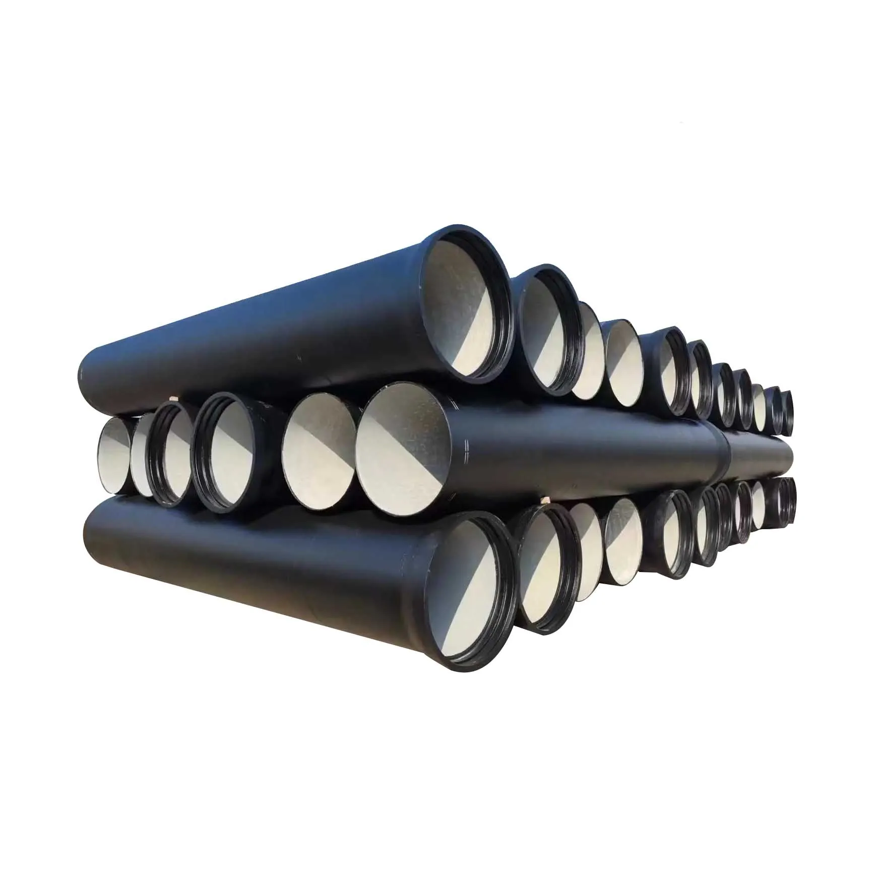 High Quality EN545 class k9 c25 c30 c40 socket spigot water Ductile ethiopia ductile iron pipe