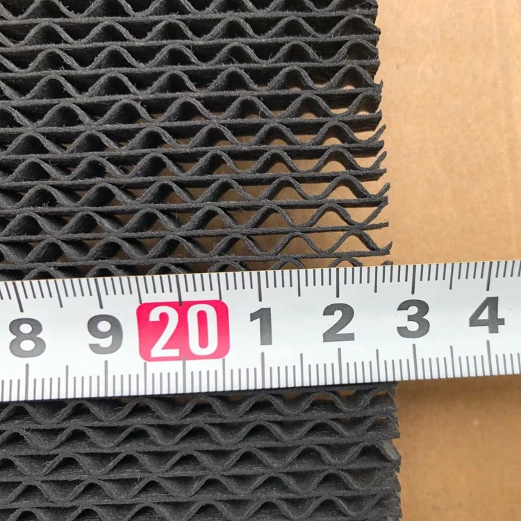  Фильтр очистителя воздуха на основе активированного угля гофрирующий Средний гофрированный бумажный воздушный фильтр