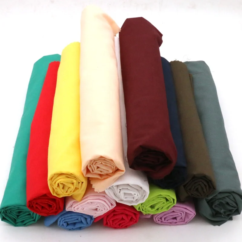 
TC Polyester and cotton T/C fabric lining cloth twill for Workwear 105gsm 150cm 110/76 school uniform fabric 