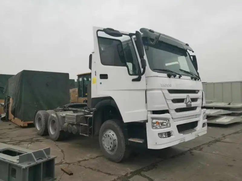 sinotruk howo used cheap 6*4 tractor trucks shipping to Nigeria
