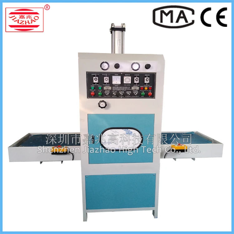 Sports knee pads high frequency forming machine welding cutting and molding of sporting goods  knee pads hand