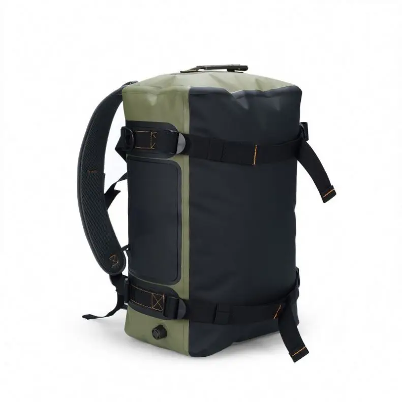 2024 New Sports custom waterproof duffel bag leather waterproof duffel large travel sport bag