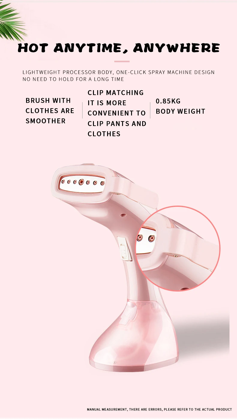 Konka 2021 high-capacity portable iron steamer 1500 w quick 25 s