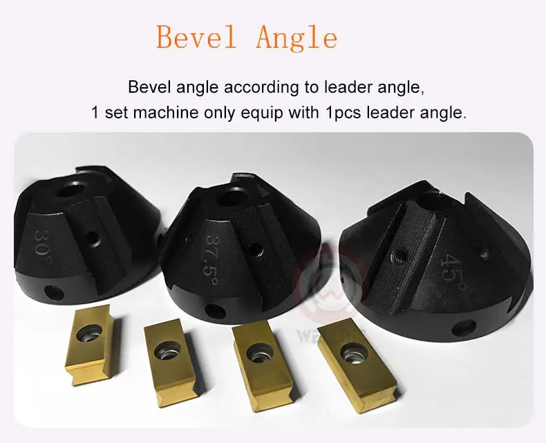 Portable plate pipe   beveling  machine