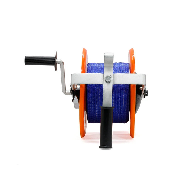 geared polywire electric security rope fence system plastic pp material wire cable reels