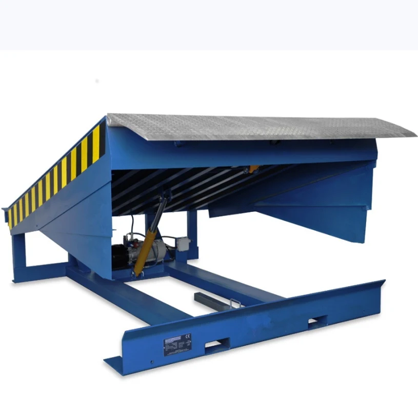 Custom Fixed Hydraulic Loading Ramp Truck Container Hinged Lip Pit Dock Leveler for Warehouse Loading Bay