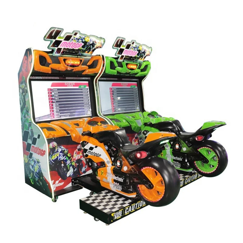 Banana Land Video Game Amusement Coin Operated Games Electric Simulator Racing Motorcycle Arcade Moto Simulator