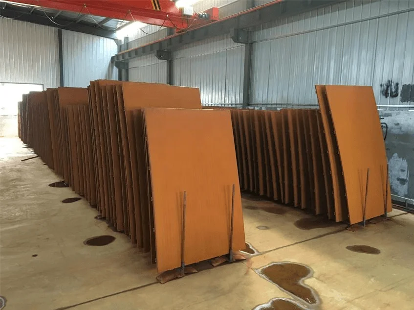 
Wall decors exterior cladding weathering metal screen 