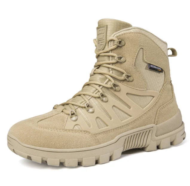 HBP913  Rubber outsole breathable durable  6 inches ankle short boots camping shoes  AS33 outdoor tactical boots