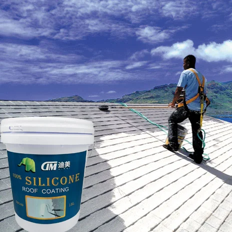 liquid silicone rubber Dimei waterproof spray coating  for wood and tile